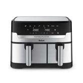 Tefal Easy Fry Dual Zone Air Fryer & Grill , 8.3L, Stainless Steel | EY905D40